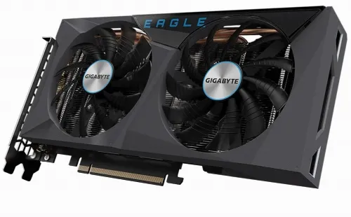 Видеокарта Gigabyte GV-N3060EAGLE OC-12GD, 12ГБ GDDR6 192бит