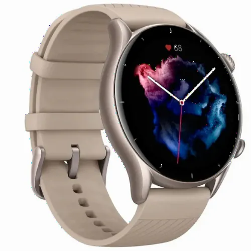 Смарт-часы Xiaomi Amazfit GTR 3, Серый алюминиевый корпус с серым силиконовым ремешком