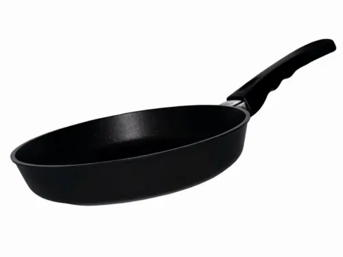 Сковорода AMT Gastroguss AMT-5L24-E-Z2, 1,3л, 24см, Чёрный