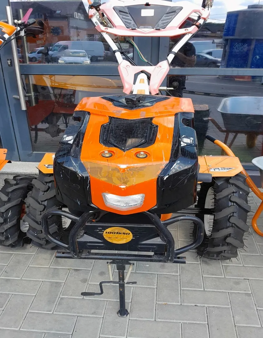 RES Motocultor motorina Ruris 1001KSD (fara fraza) + freza (VOR57405)