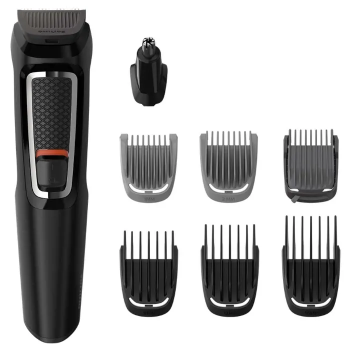 Trimmer pentru bărbați Philips Multigroom Series 3000 MG3730/15, Negru