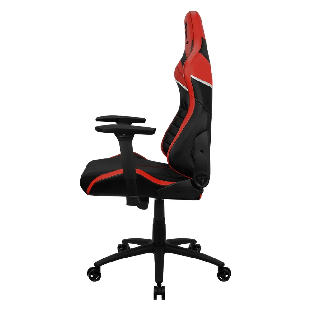 Scaun Gaming ThunderX3 TC5, PU Piele, Negru/Rosu