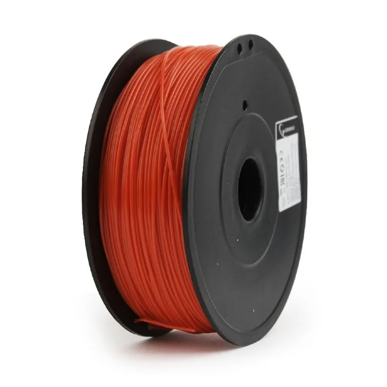 Filament pentru imprimantă 3D Gembird FF-3DP-ABS1.75-02-R, ABS, Roșu , 1.75 mm, 0,6 kg