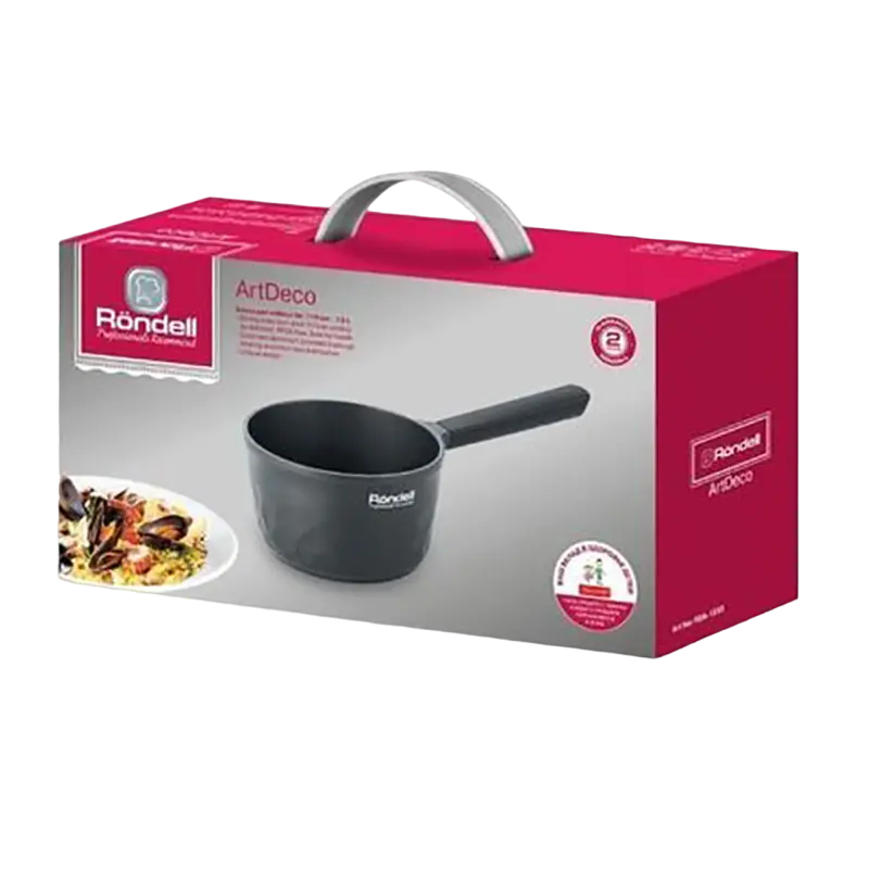 Cratița Rondell RDA-1253, 1,5L, Negru