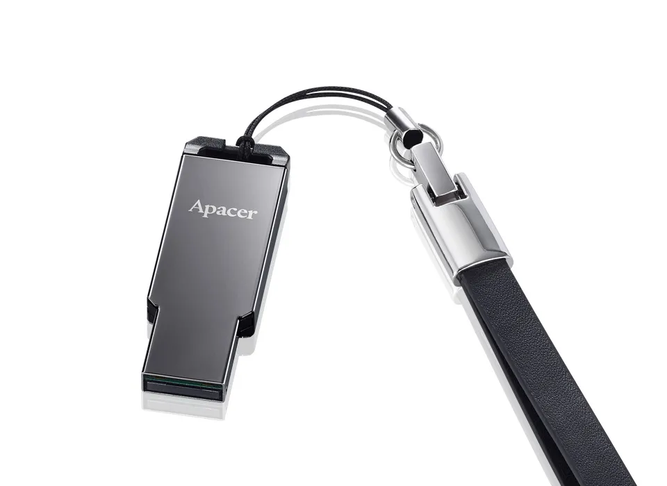 Memorie USB Apacer AH360, 16GB, Negru