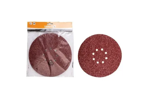 Hartie abraziva cu gauri Villager 255mm P180  5in1