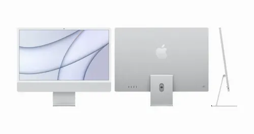 Computer All-in-One Apple iMac A2438, M1 with 8-core CPU and 8-core GPU, 16GB/1024GB, macOS Big Sur, Argintiu