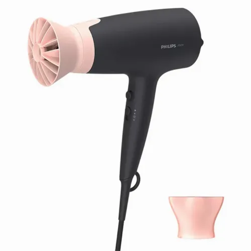 Фен Philips BHD350/10, 2100 Вт, Чёрный | Розовый