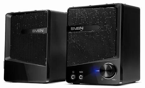 Компьютерные колонки 2.0 SVEN "248", Чёрный