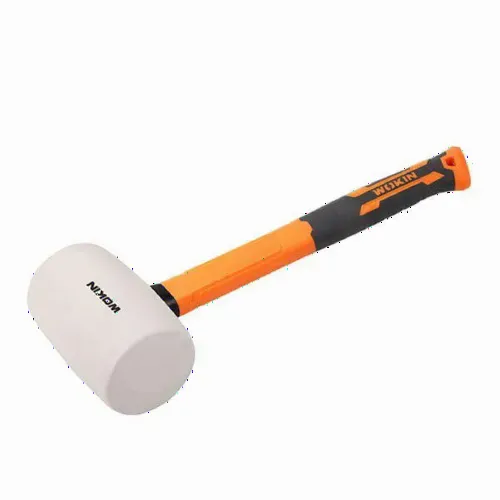 Ciocan de cauciuc WOKIN (industrial) tip moale 450G maner din fibra de sticla