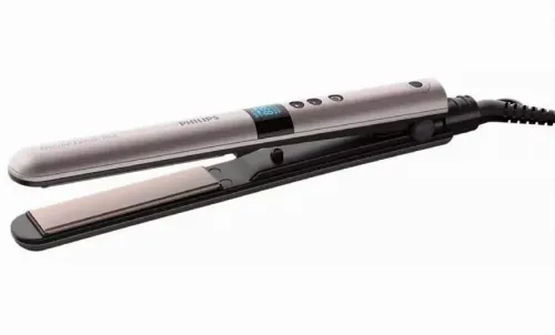 Placă de îndreptat părul Philips Prestige HP8371/00, Roz
