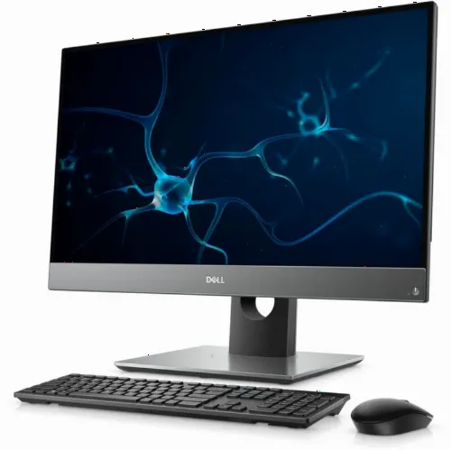 Computer All-in-One DELL OptiPlex 7780, 27", Intel Core i3-10100T, 16GB/512GB, Linux Ubuntu, Argintiu