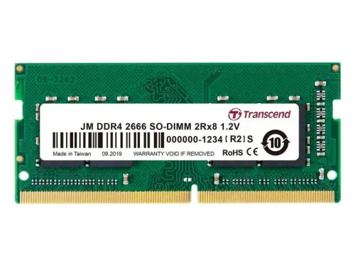 Оперативная память Transcend JM2666HSE-32G, DDR4 SDRAM, 2666 МГц, 32Гб, JM2666HSE-32G