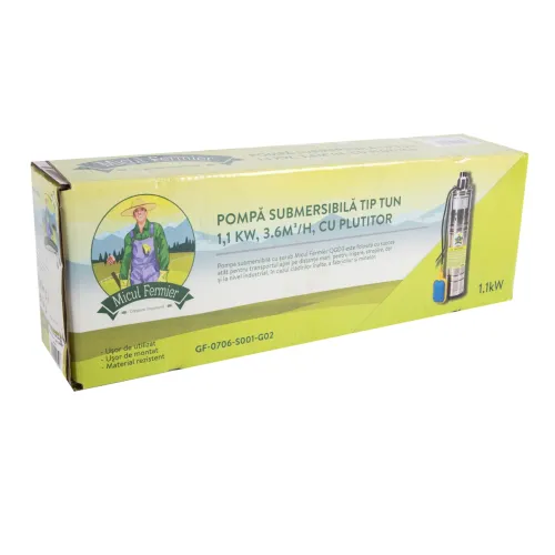 Pompa submersibila Micul Fermier 1,1kW 80m