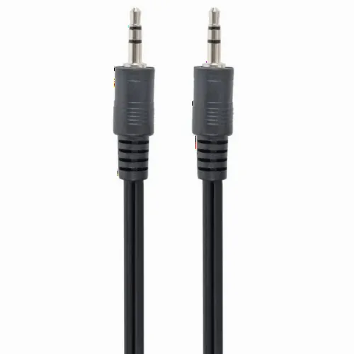 Cablu audio Cablexpert CCA-404-5M, 3.5mm 3-pin (M) - 3.5mm 3-pin (M), 5m, Negru
