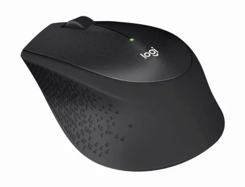 Беcпроводная мышь Logitech M330 Silent Plus, Чёрный