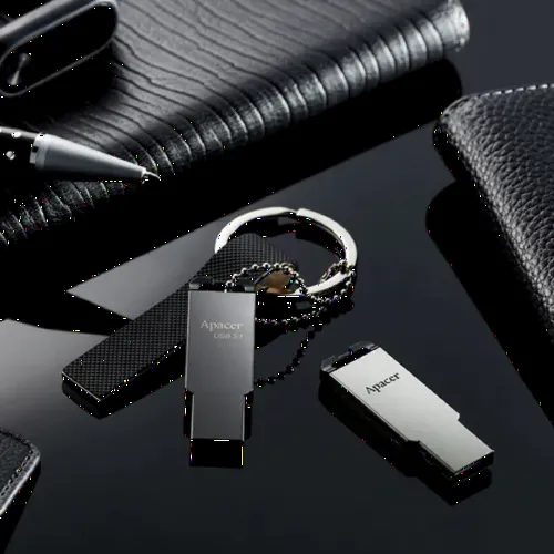 Memorie USB Apacer AH360, 16GB, Negru