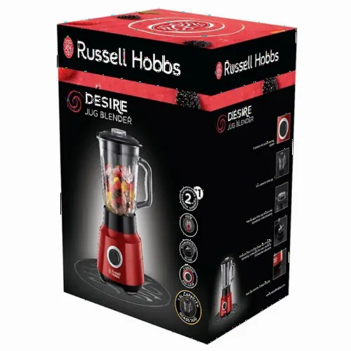 Blender staționar Russell Hobbs Desire 3-in-1, Roșu