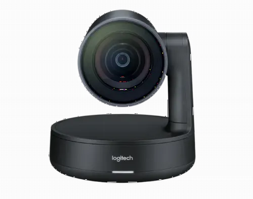 Cameră Web Logitech Rally Plus, UHD-4K, Negru