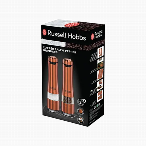 Râșnița de sare și piper Russell Hobbs 28011-56, Bronz