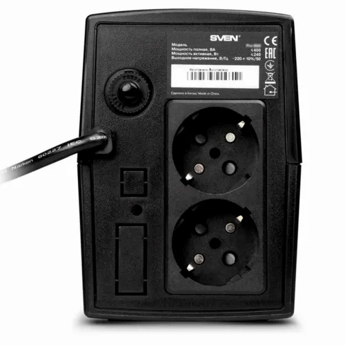 Источник бесперебойного питания SVEN Pro  400, Линейно-интерактивный, 400VA, Башня