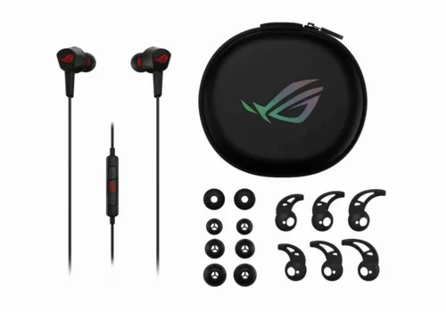 Căști gaming ASUS ROG Cetra II Core, Cu fir, Negru