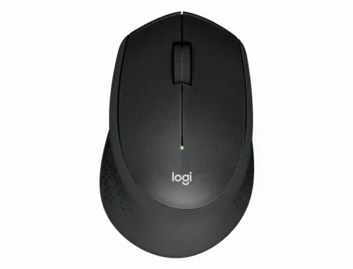 Беcпроводная мышь Logitech M330 Silent Plus, Чёрный