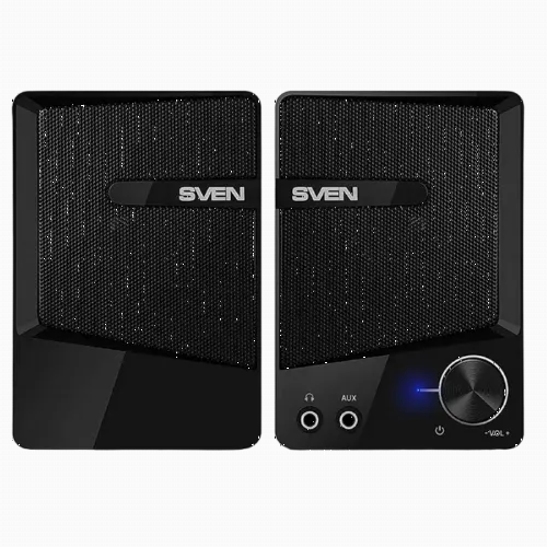Компьютерные колонки 2.0 SVEN "248", Чёрный