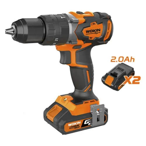 Аккумуляторный шуруповерт на аккумуляторе  WOKIN 20V LI-ION