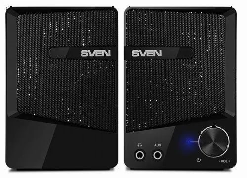 Компьютерные колонки 2.0 SVEN "248", Чёрный