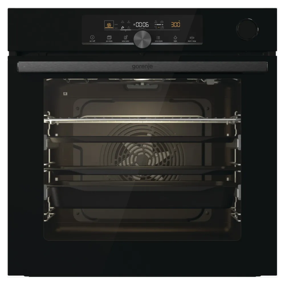 Электрический духовой шкаф Gorenje BSA6747A04BG, Чёрный