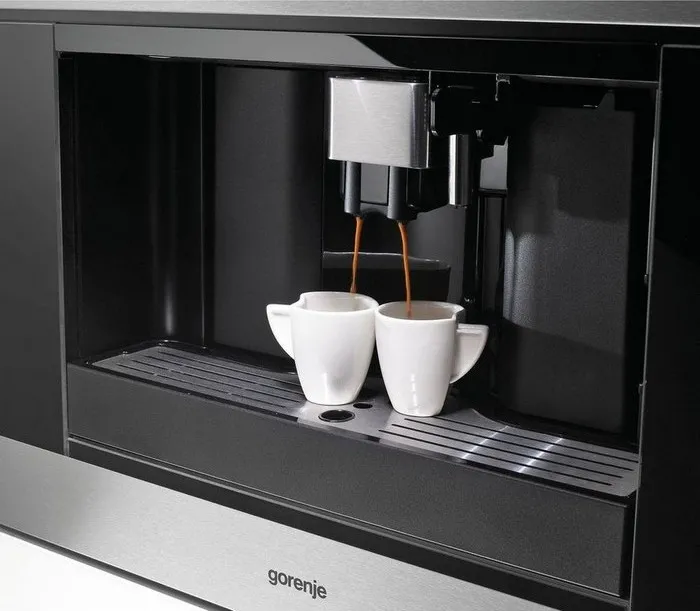 Aparat de cafea incorporat Gorenje CMA 9200 BG, Oţel inoxidabil