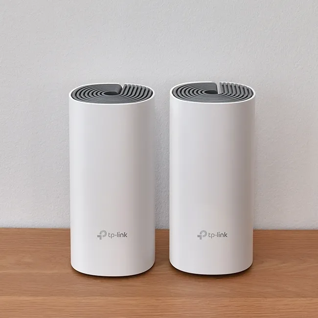 Sistem Wi-Fi Mesh TP-LINK Deco E4 (2-pack), Alb