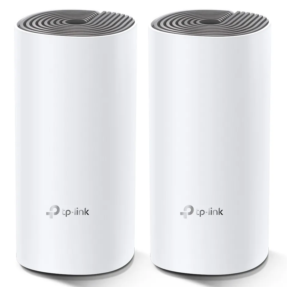 Sistem Wi-Fi Mesh TP-LINK Deco E4 (2-pack), Alb