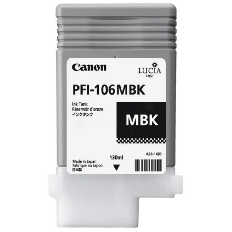 Ink Cartridge Canon PFI-106, Matt Black