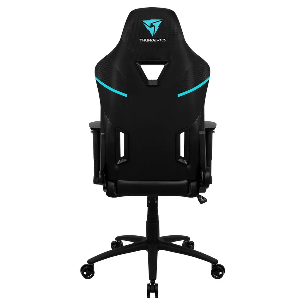 Игровое кресло ThunderX3 TC5, Искусственная кожа, Чёрный