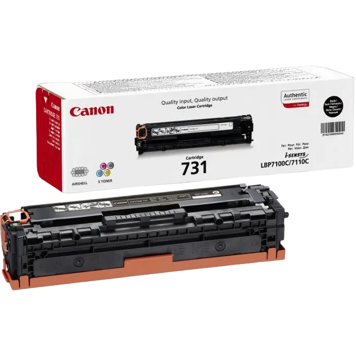 Лазерный картридж Canon Laser Cartridge 731, black, Чёрный