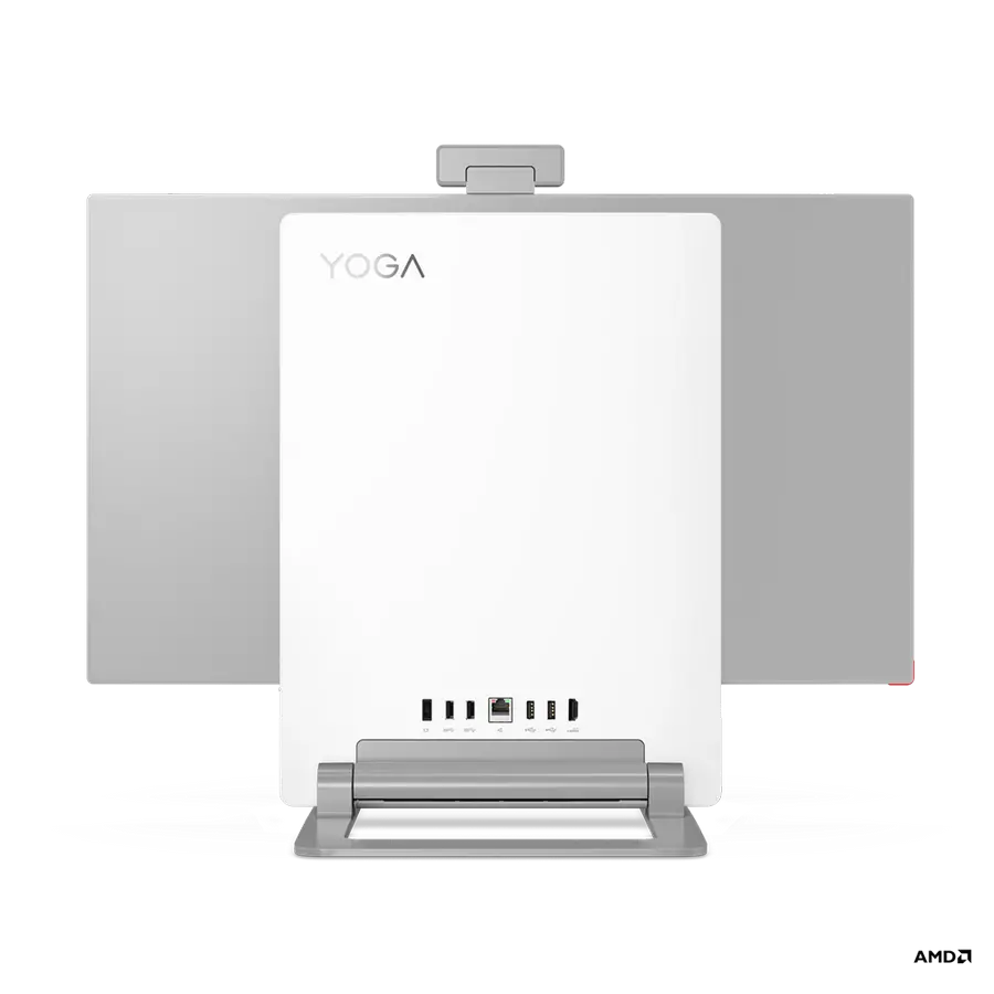Computer All-in-One Lenovo YOGA AIO 7 27ACH6, 27", AMD Ryzen 7 5800H, 32GB/1000GB, Fără SO, Argintiu