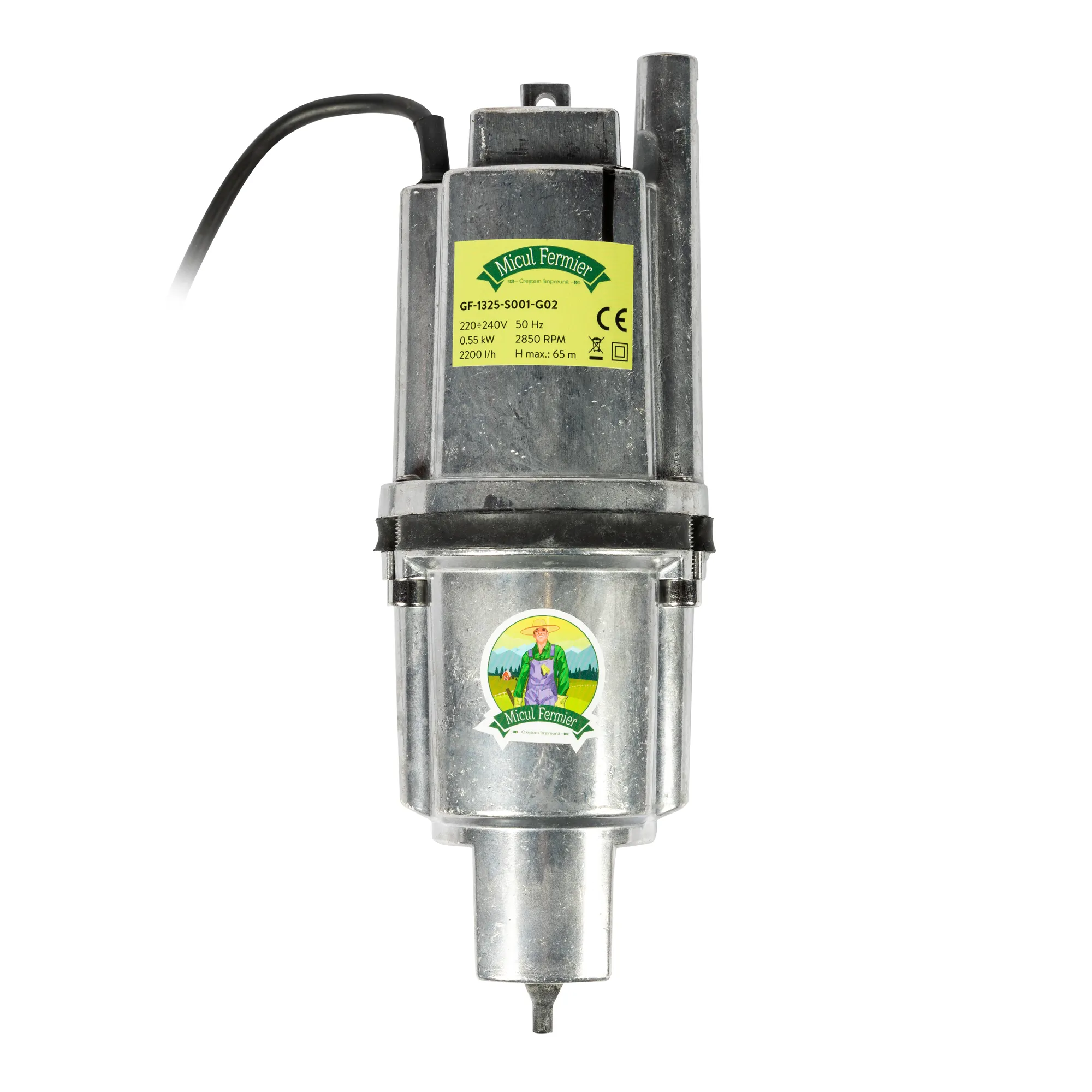 Pompa submersibila vibratie Micul Fermier 550W 2200l/h 