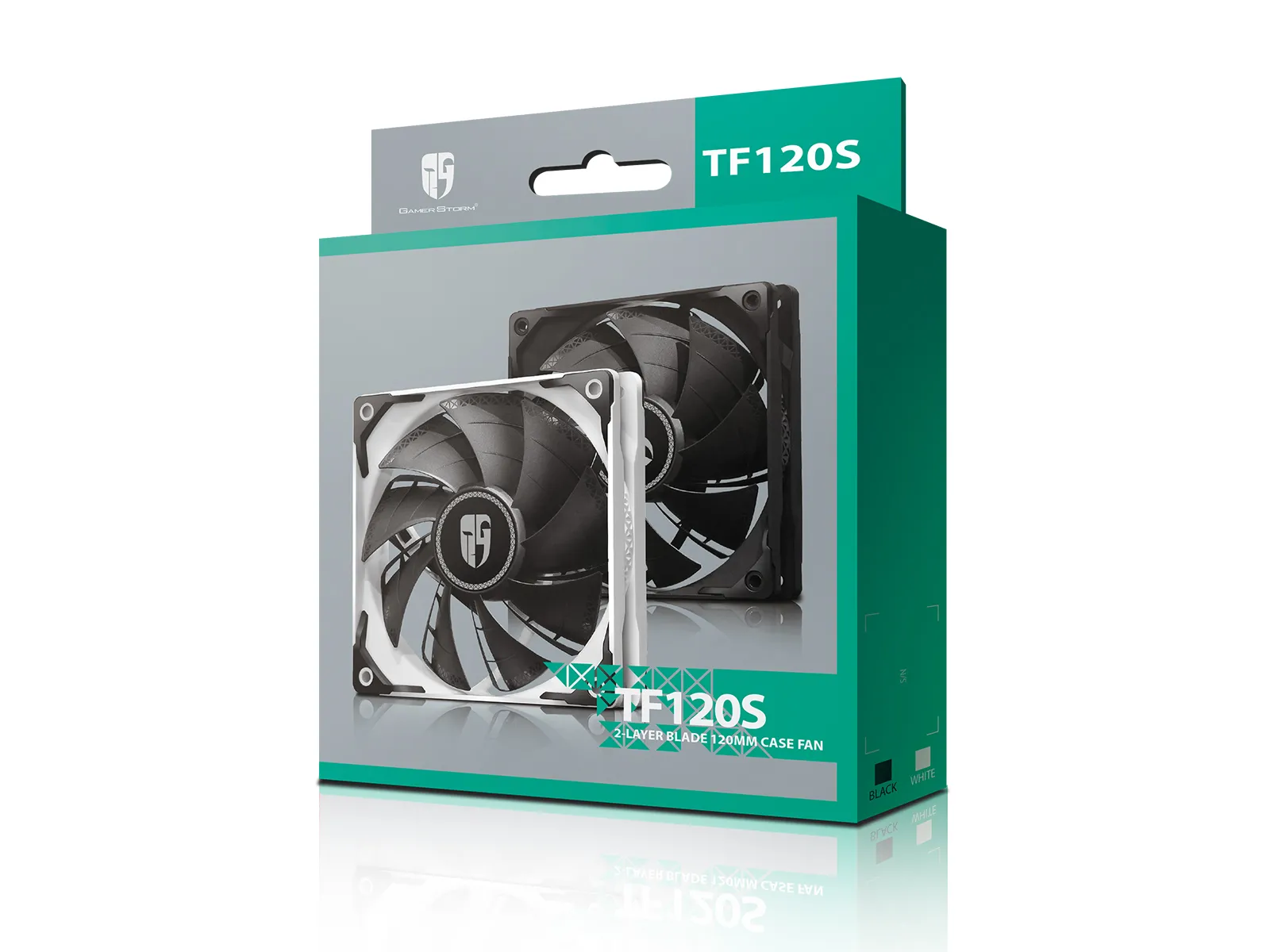 Вентилятор для ПК Deepcool TF120S Black, 120 мм
