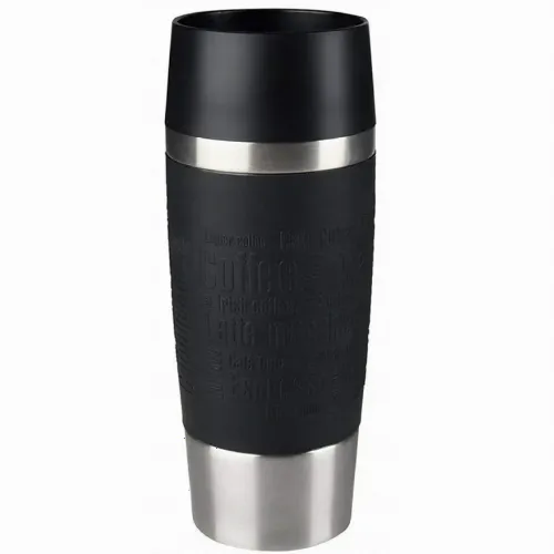 Cană termos Tefal K3081114, 0,36L, Negru