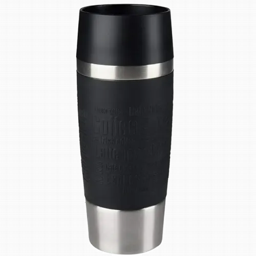 Cană termos Tefal K3081114, 0,36L, Negru
