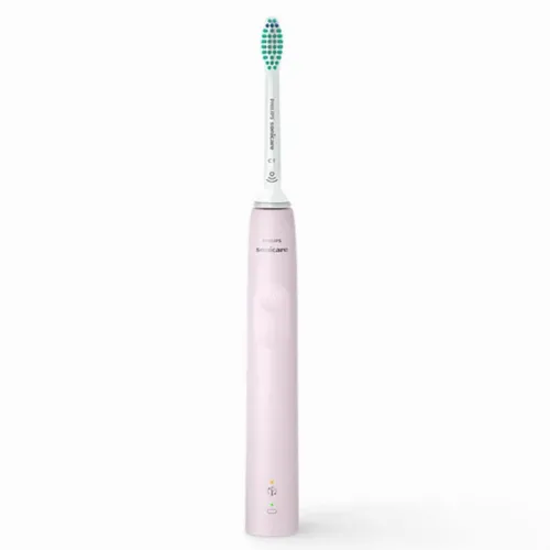Periuța de dinți electrică sonică Philips HX3675/15, Negru | Roz