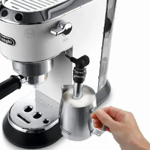 Espressor manual De'Longhi Dedica Pump Espresso, 1300W, Alb