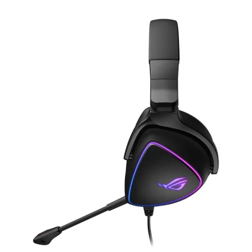 Căști gaming ASUS ROG Delta S, Cu fir, Negru