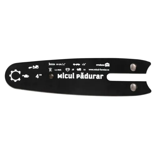 Шина для бензопилы Micul Pădurar 15 см 1/4