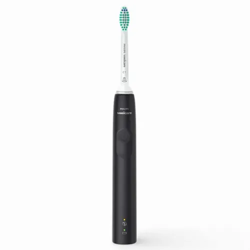 Periuța de dinți electrică sonică Philips HX3675/15, Negru | Roz