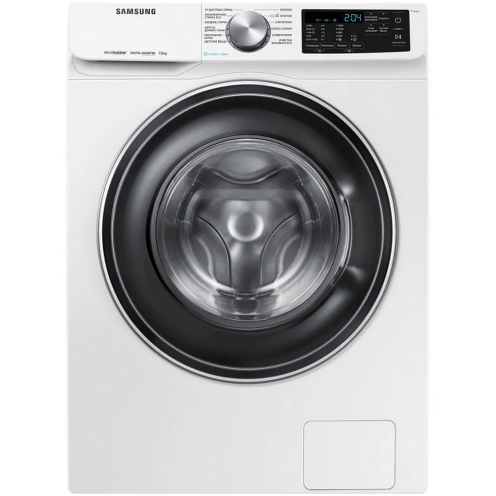 Стиральная машина Samsung WW80R42LHES, 8кг, Белый