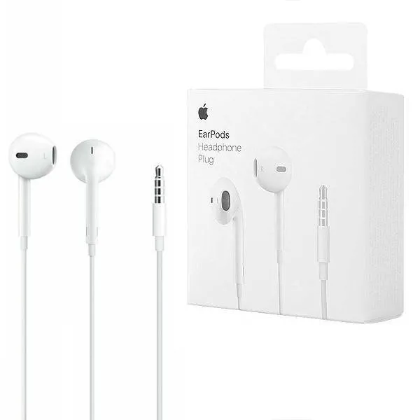Căști Apple EarPods, Alb