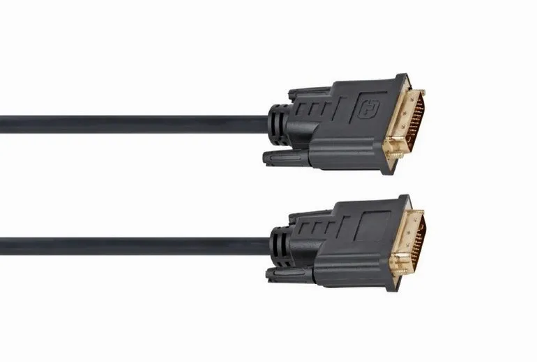 Cable DVI M to DVI M,  3.0m, Cablexpert DVI-D Dual link with ferrite, CC-DVI2-BK-10